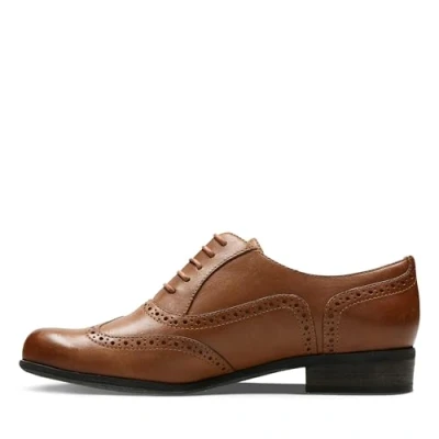 Afbeelding van Clarks Hamble Oak Derbys voor dames, Bruin Donker Tan Lea, 39.5 EU