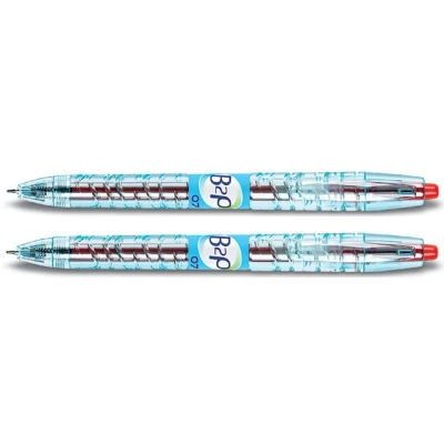 Afbeelding van Gelschrijver PILOT B2P Begreen rood 0.4mm