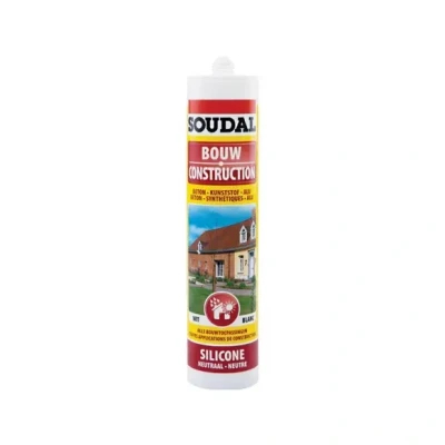 Afbeelding van Soudal siliconenkit bouw transparant 300 ml.
