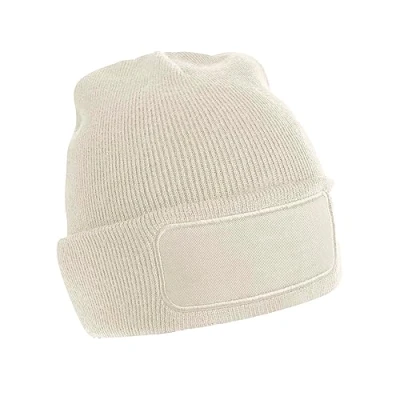 Afbeelding van Beechfield Original Patch Beanie B445 Almond