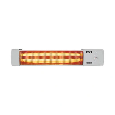 Afbeelding van Kwarts Kachel EDM 07103 Badkamers Wit Zwart Grijs 600 1200 W