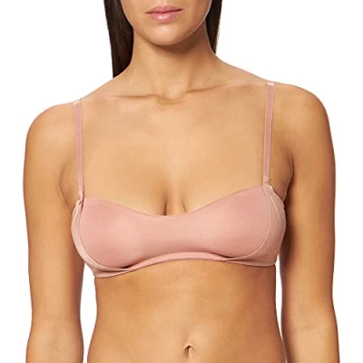 Afbeelding van Sloggi S Smooth Bustier, Dames, Maat: 75C. 80A C. 85A, Sunkiss