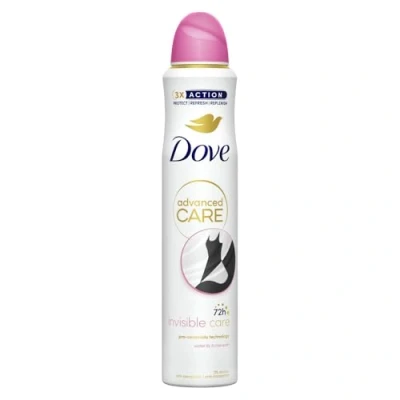 Afbeelding van Dove Deodorant Spray Invisible Care 200 ml