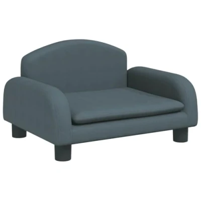 Afbeelding van Hondenmand 50X40X30 Cm Stof Donkergrijs