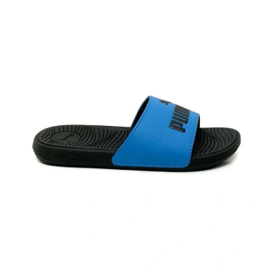 Afbeelding van Puma COOL CAT 2.0 Unisex Badslippers voor kinderen, Maat: 33, Future blue/black Kunststof