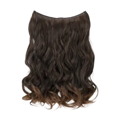 Afbeelding van CAISHA 1 Inslag Extension Met Elastische Band Haarextensies Haarstukje Golvend Bruin Mix E106