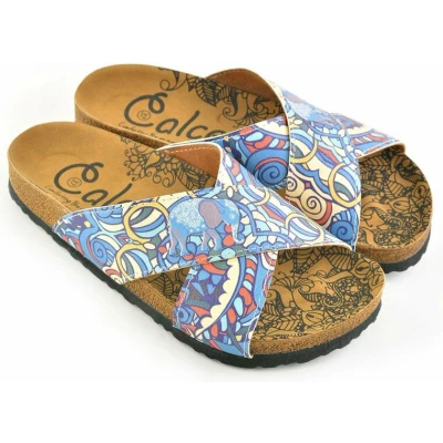 Afbeelding van GOBY Olifant Patroon Slippers Sandalen Hoge kwaliteit Handmade Maat 38