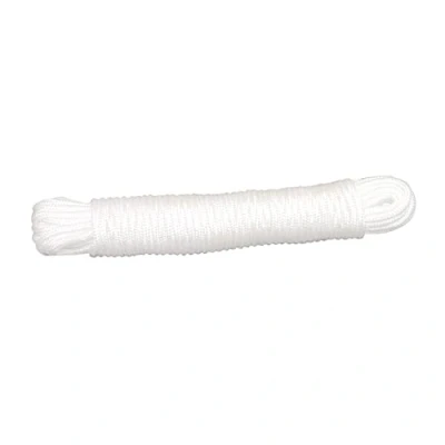 Afbeelding van AMIG Touw 10 meter D3mm polypropyleen 50 kg wit waslijn tuin