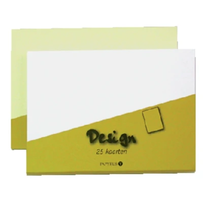 Afbeelding van Enkele kaarten Papyrus 105x148mm wit