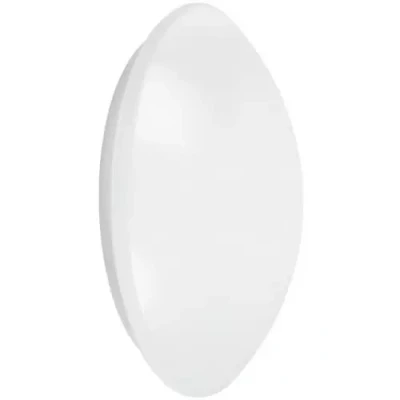 Afbeelding van Ledvance surface circular led 13w 920lm 3000k sensor cri80 120graden ip44 opbouw beh wit staal xh 250x91mm 4058075617902