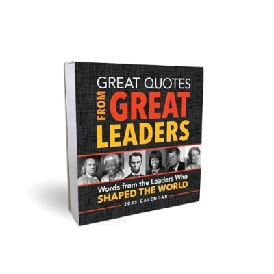 Afbeelding van 2025 Great Quotes from Leaders Boxed Calendar