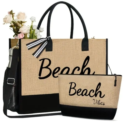Afbeelding van Livano Strandtas Ibiza Tas Tote Bag Shopper Beach Vibes