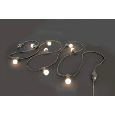 Afbeelding van Ibiza Ledstring wh Lichtsnoer met 20 warmwitte LED lampen voor buiten