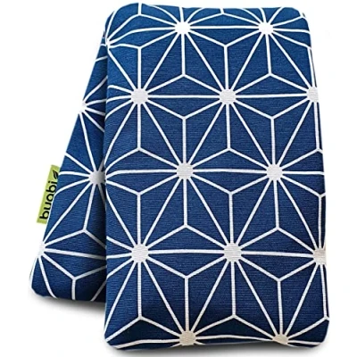 Afbeelding van Thermo slaapzak voor magnetron, 50 x 15 cm, zachte geur van lavendel, met afneembare overtrek, wasbaar, kussen halswervelkolom, nek, menstruatiecollica, geometrisch