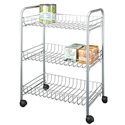 Afbeelding van Sprinter 938000039 multifunctionele trolley 3 etages, zilver