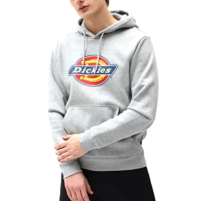 Afbeelding van Sweater Dickies Icon Logo Hooded Sweatshirt Grey Melange