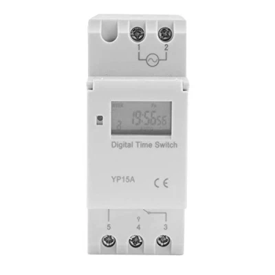 Afbeelding van Programmeerbare digitale timer met LCD display, multifunctioneel, controller, timer. DC12V