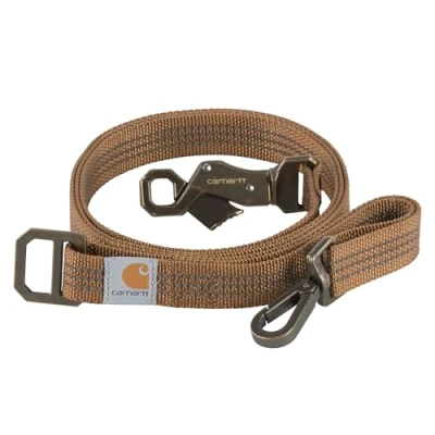 Afbeelding van Carhartt Hondenriem, bruin/geborsteld messing, maat L