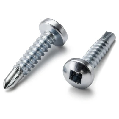 Afbeelding van Zelfborende schroeven bolkop square drive verzinkt 4,8x50 200 stuks