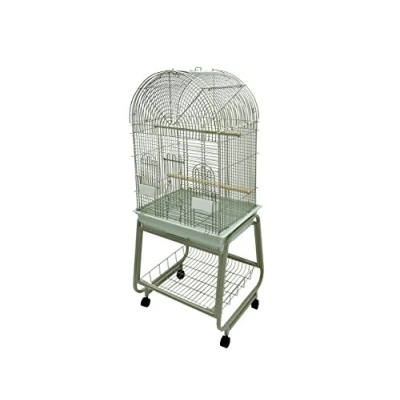 Afbeelding van vogelkooi beige