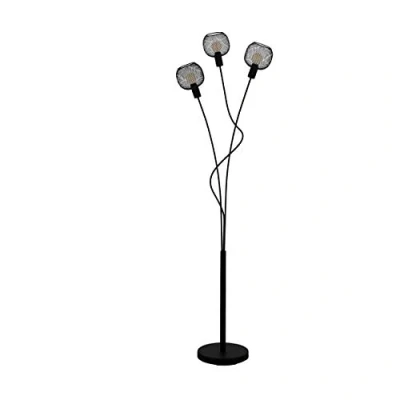 Afbeelding van Eglo Verlichting Vloerlamp Wrington 3L zwart