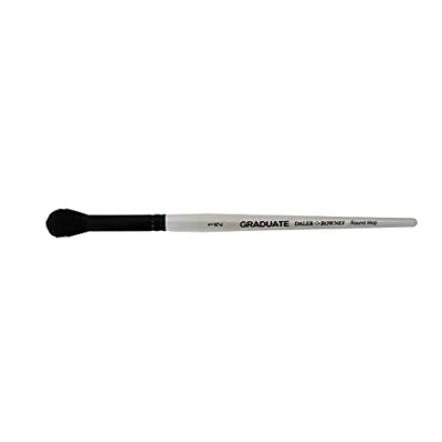 Afbeelding van GRADUATE BLK GEIT RND MOP 1/2&quot;