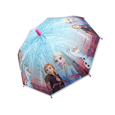 Afbeelding van Chanos Paraplu Frozen Meisjes 46 Cm Roze/blauw