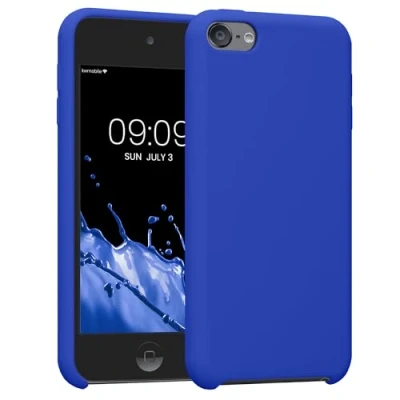 Afbeelding van kwmobile case compatibel met Apple iPod Touch 6G / 7G (6de en 7de generatie) Hoesje voor mediaspeler in Baltisch blauw