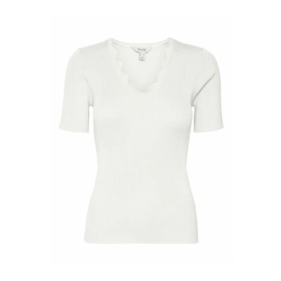 Afbeelding van Vero Moda Tshirt print, Dames, Maat: XS, Snow white