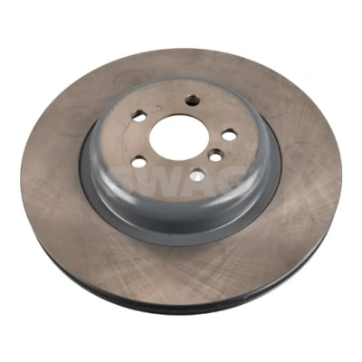Afbeelding van SWAG Remschijf BMW: X5, X4, 7 Achteras 24mm 5 gat 112mm interne ventilatie Gecoat 33 10 5258 34216860927 Remschijven