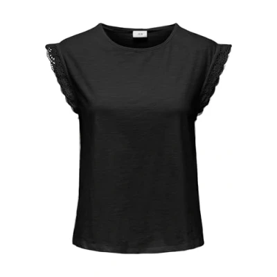Afbeelding van JDY Normal Geschnitten HALS Tshirt basic, Dames, Maat: XL, Black