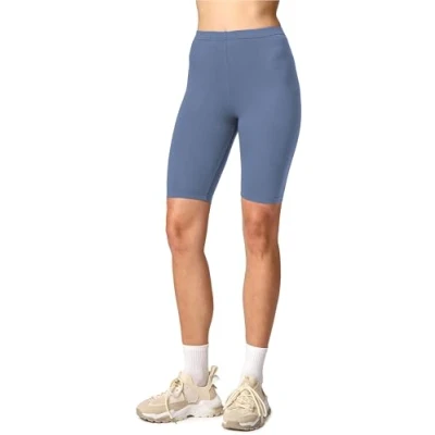 Afbeelding van Merry Style MS MS10 145 LE Dames Leggings Sport Vrijetijdsbroek Kort Viscose Sporbroek Yogabroek Jeans M