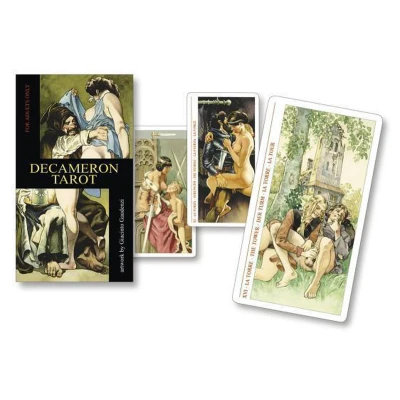 Afbeelding van Decameron Tarot Deck: Boxed 78 Card Set