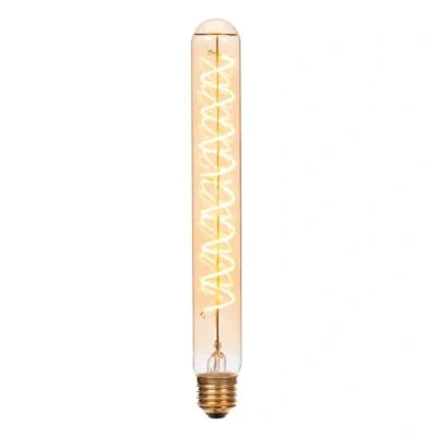 Afbeelding van Lucide T32 Filament lamp Ø 3,2 cm LED 3 StepDim (Memory) E27 1x4,9W 2200K Amber