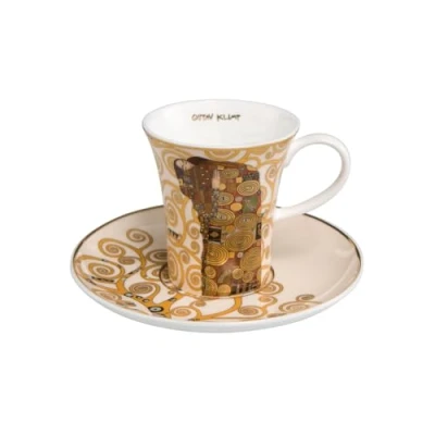 Afbeelding van Gustav klimt: De vervulling espressokop