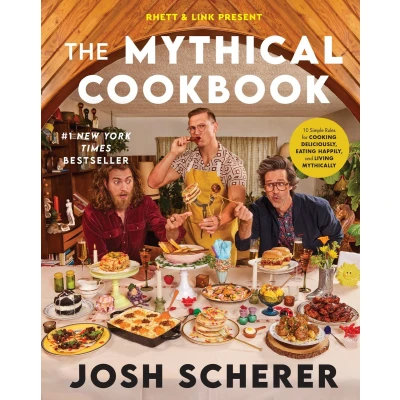 Afbeelding van Rhett &amp; Link Present: The Mythical Cookbook: 10 Simple Rules for Cooking Deliciously, Eating Happily, and Living Mythically
