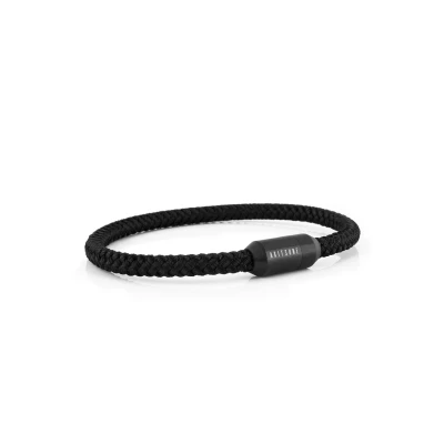 Afbeelding van Akitsune Silva Armband, Heren, Maat: 17cm, Schwarz