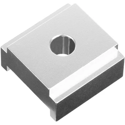 Afbeelding van Ergotec Verlengplaat tbv middenstandaard +bout zilver