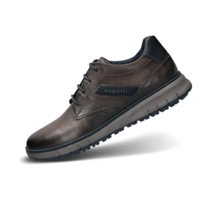Afbeelding van bugatti Heren 321 AOP01 lage schoenen, donkergrijs, 42 EU, EU