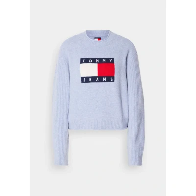 Afbeelding van Tommy Jeans Trui navy / lichtblauw rood wit