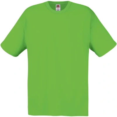 Afbeelding van Fruit Of The Loom Heren Screen Stars Origineel Vol Cut T shirt met korte mouwen (Lime)