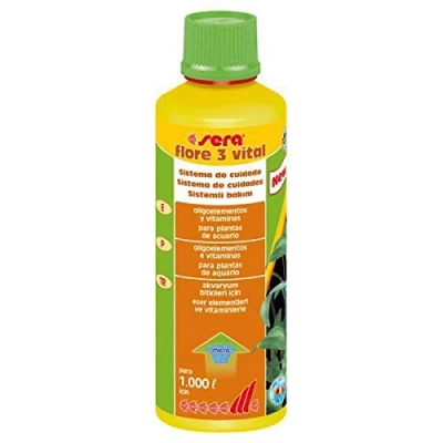 Afbeelding van Sera Flore 3 Vitaal Voor Het Versterken Van De Natuurlijke Afweer Plant 50 ml