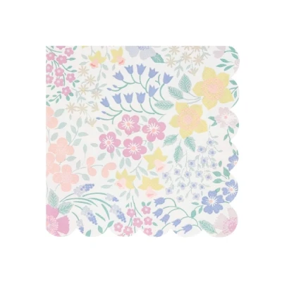 Afbeelding van Gebaksservetten cottage garden (16st) Meri