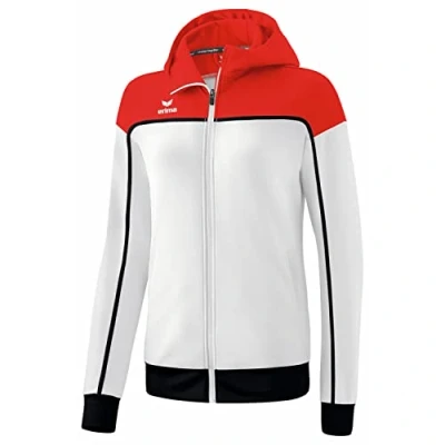 Afbeelding van CHANGE by erima trainingsjack met capuchon dames wit/rood/zwart / 40