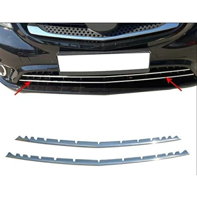 Afbeelding van Chrome Voorbumper Streamer Past Vito W447 [2014+] [2 Stuks]