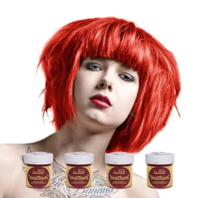 Afbeelding van La Riche Routebeschrijving Set van 4 Semi permanente haarkleur 88ml potten
