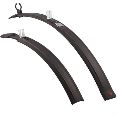 Afbeelding van Hebie spatbordset Natter MTB 26 28 inch V Brake zwart