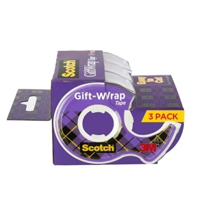 Afbeelding van Scotch Gift Wrap Tape 0,75 x 300, 3 Pack