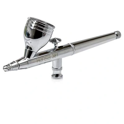 Afbeelding van Harder &amp; Steenbeck 213814 Double action Airbrush pistool Mondstuk Ø 0.3 mm