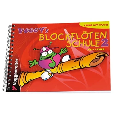Afbeelding van Voggy&#039;s Blockflötenschule 2: So geht es weiter! Band 2 der lustigen Flötenschule